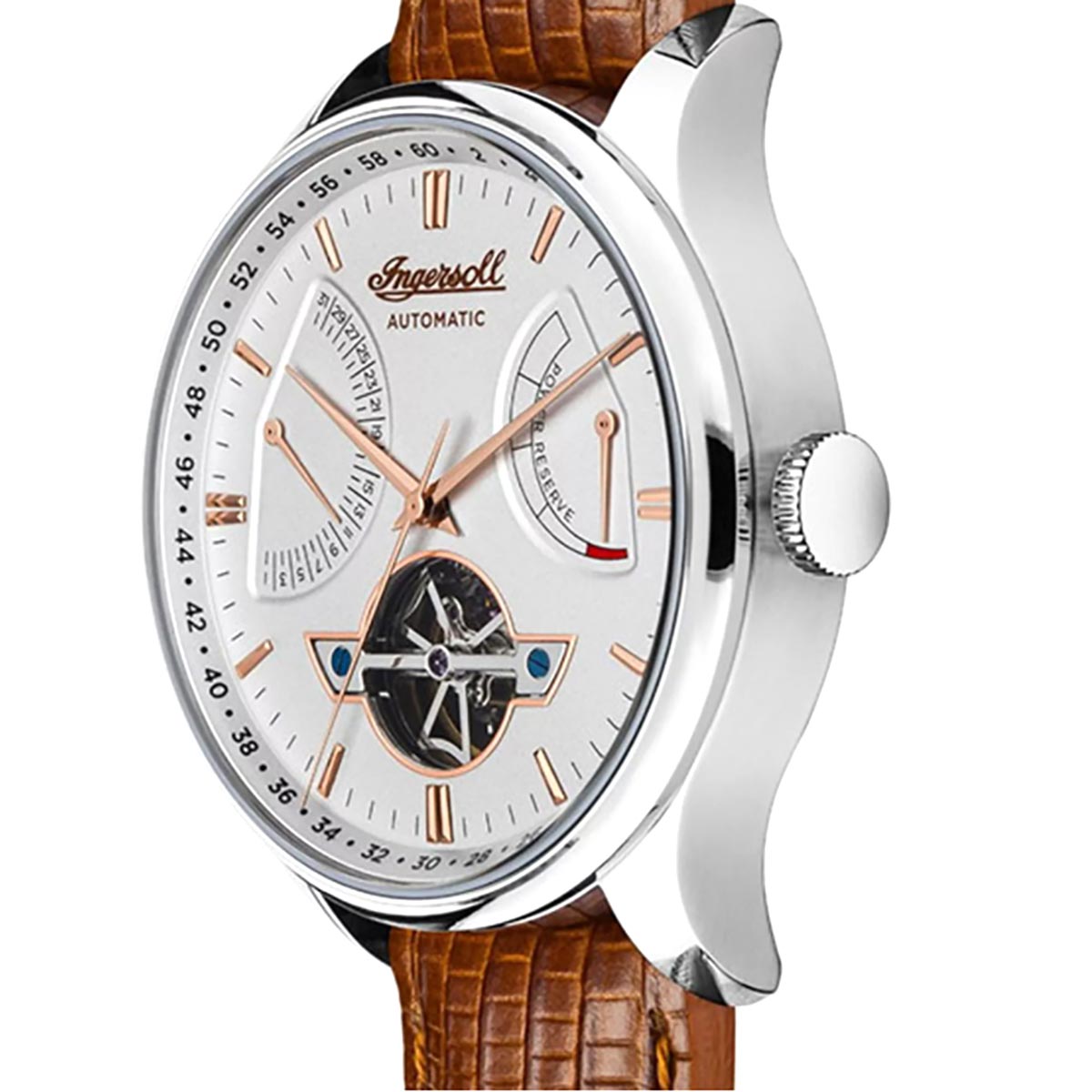 ساعت مردانه اینگرسول عقربهای دسته چرمی - تصویر 3